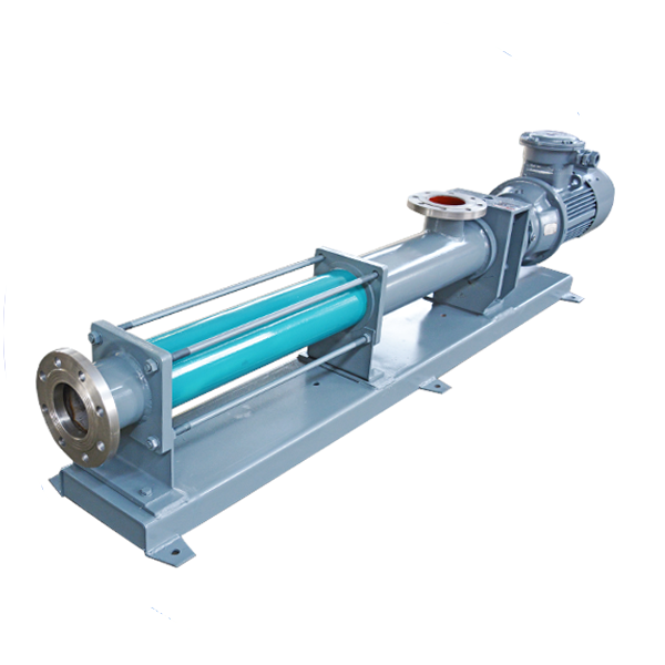 Одношнековый насос